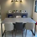 Apartment - Bishan | Product Seen: [Sintered x Ricky Dining Table - W1800 & Corine Halved-Arm Chair - V2]
